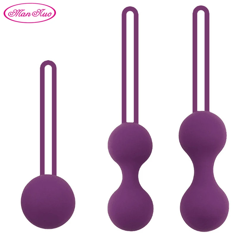 Человек НУО безопасный силикон умный мяч Кегеля вагинальные влагалище затянуть