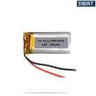 Аккумулятор 125 мА  ч для Sony Walkman NWZ-W262 NWZ-W202 NWZ-W252 SBH-80 SBH80, беспроводной Bluetooth MP3