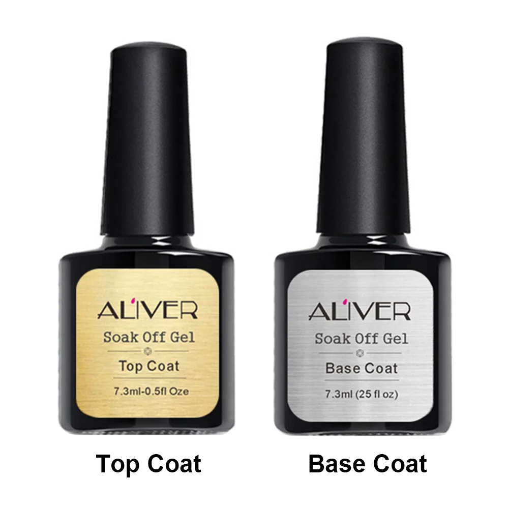 7 3 мл УФ светодиодный гель Мода DIY прочный блестящий дизайн Мини Топ база пальто