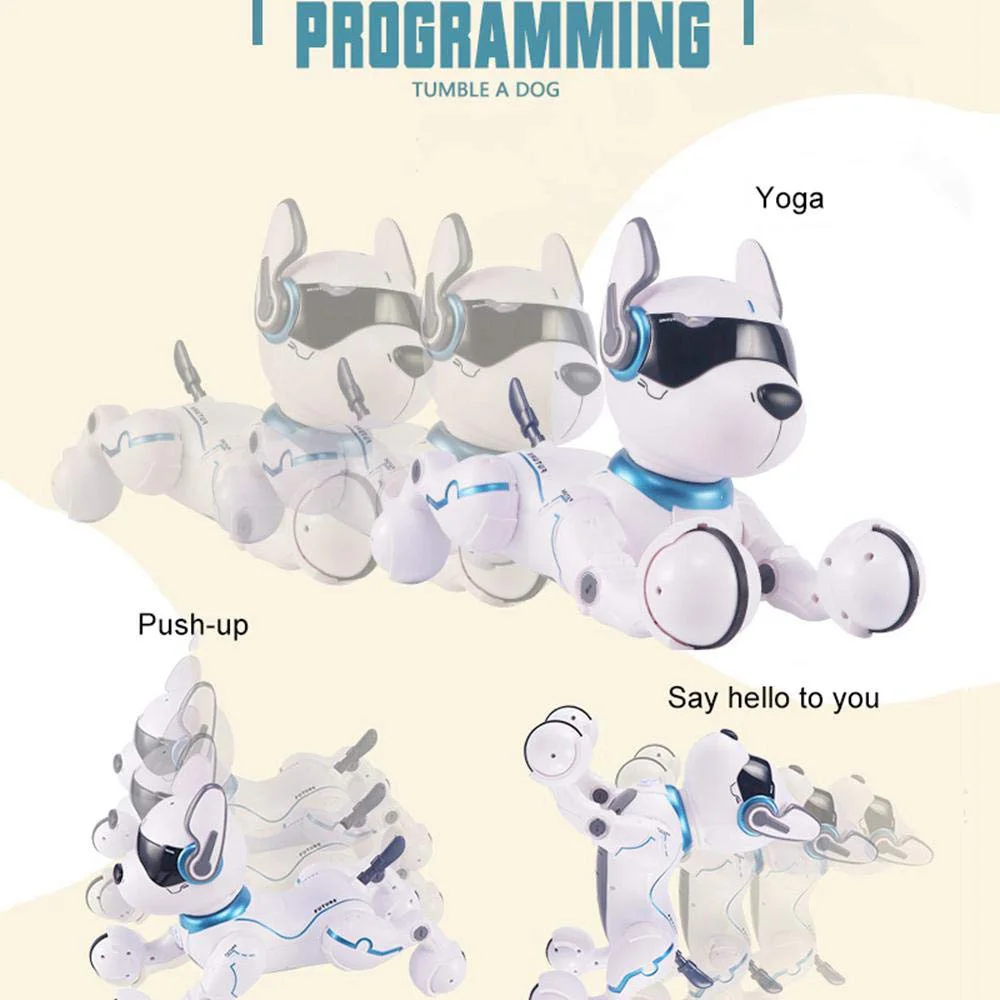 Умный говорящий робот-собака Прогулка и танцы интерактивный питомец щенок робот