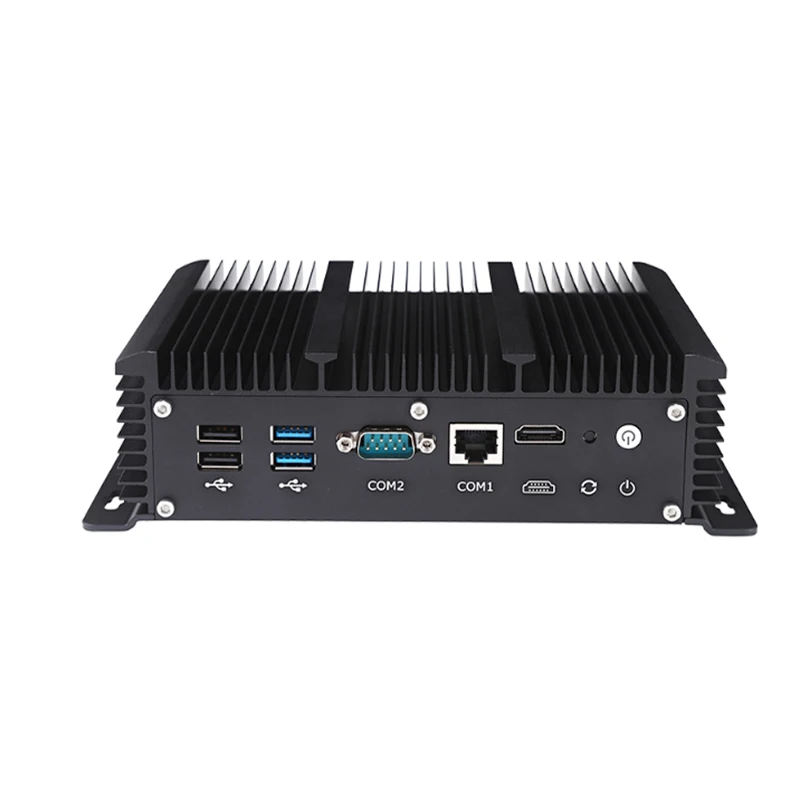 6*Intel i210/i211 Fanless Mini PC J1900 Celeron 3865U 3965U 2955U Firewall Router Industrial Control Host Windows 7 10 Linxu | Компьютеры