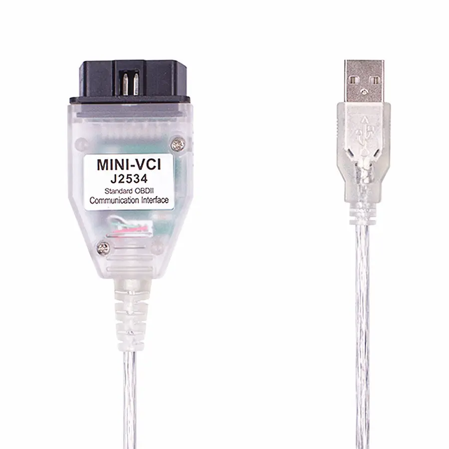 Автомобильный сканер MINI VCI FT232RL V16.00.017 для Toyota TIS Techstream J2534 с чипом FTDI FT232RQ OBD2 |