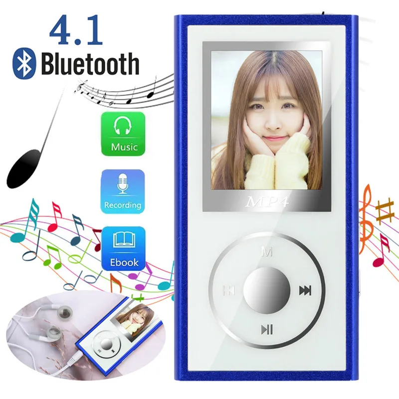 OMESHIN Bluetooth 4,1 HiFi 4G MP3 4 плеер рекордер ручка Медиа Видео FM радио Лот
