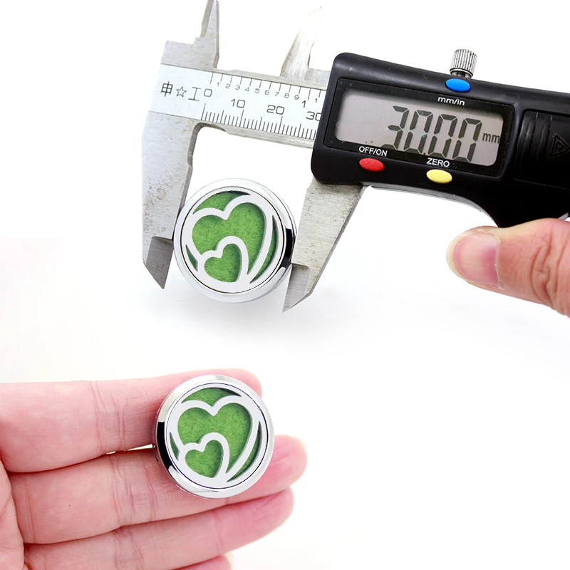 30 мм нержавеющая сталь + сплав автомобильный диффузор эфирных масел модный