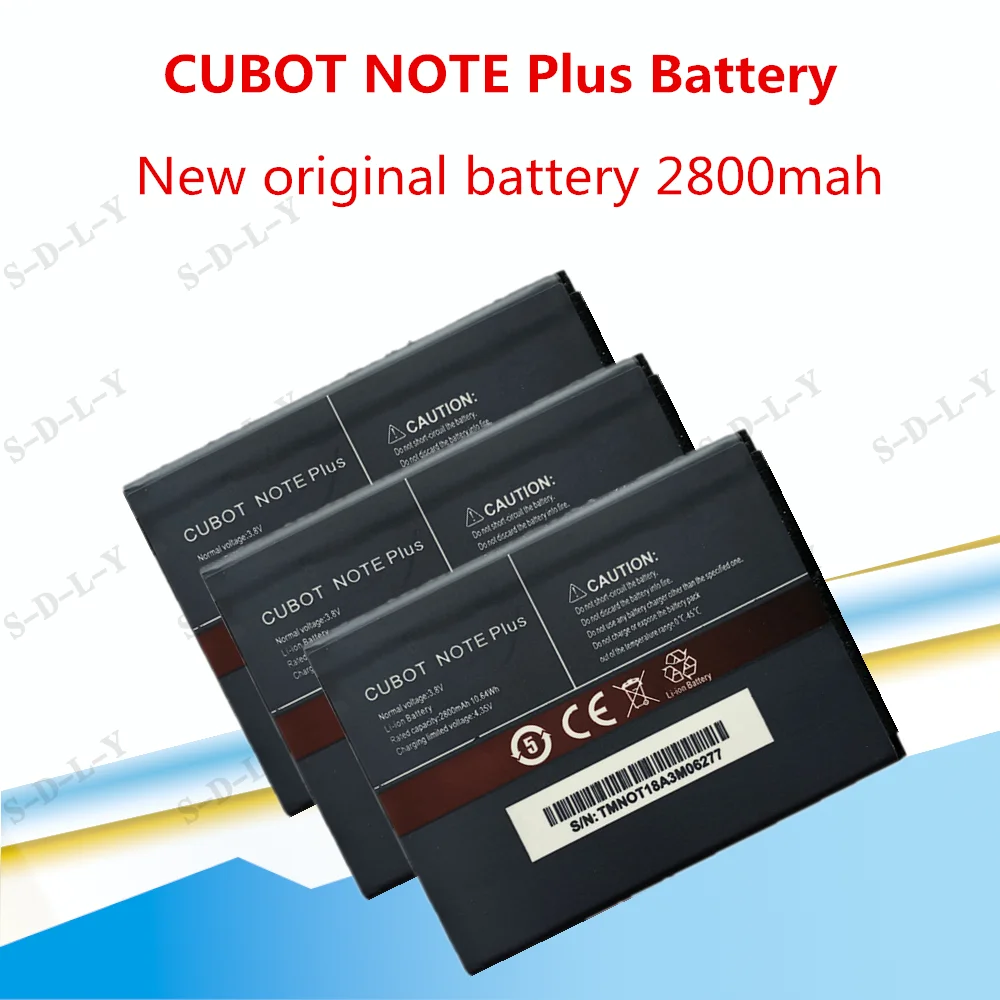 Высококачественный аккумулятор MATCHEASY на 2800 мА · ч для смартфона CUBOT Noteplus Note Plus |