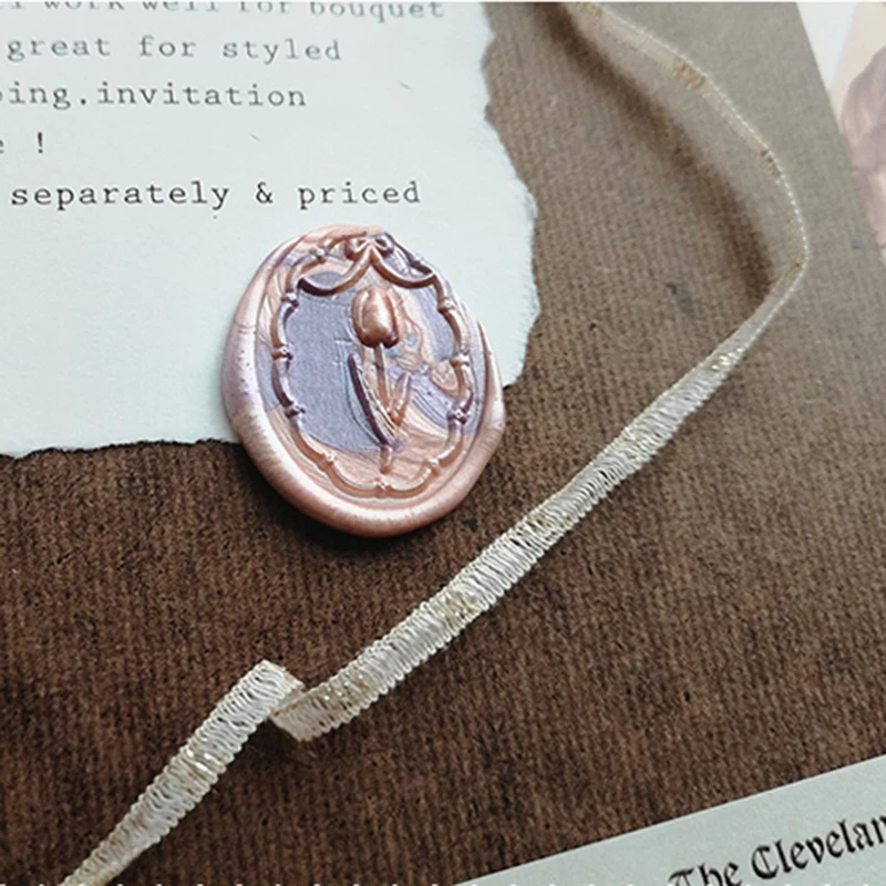 Цветочный уплотнитель Модный Специальный лакированный печать с тиснением