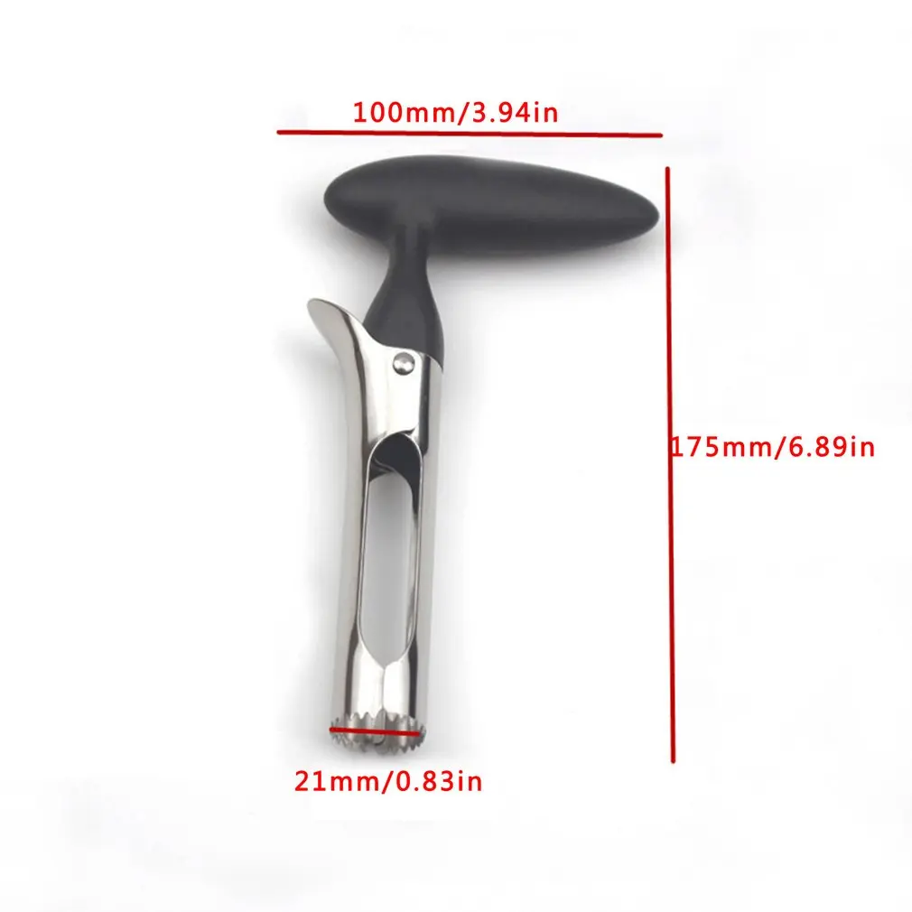 New Stainless Steel Apple Core Cutter Knife Corers Fruit Slicer Multi-function Cutting Vegetable Pear Removed Kitchen Tools | Дом и сад