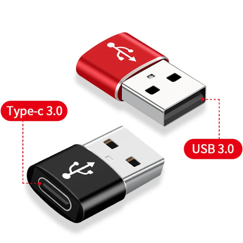 Adaptador convertidor de puerto USB C 3,1 tipo C hembra A USB...