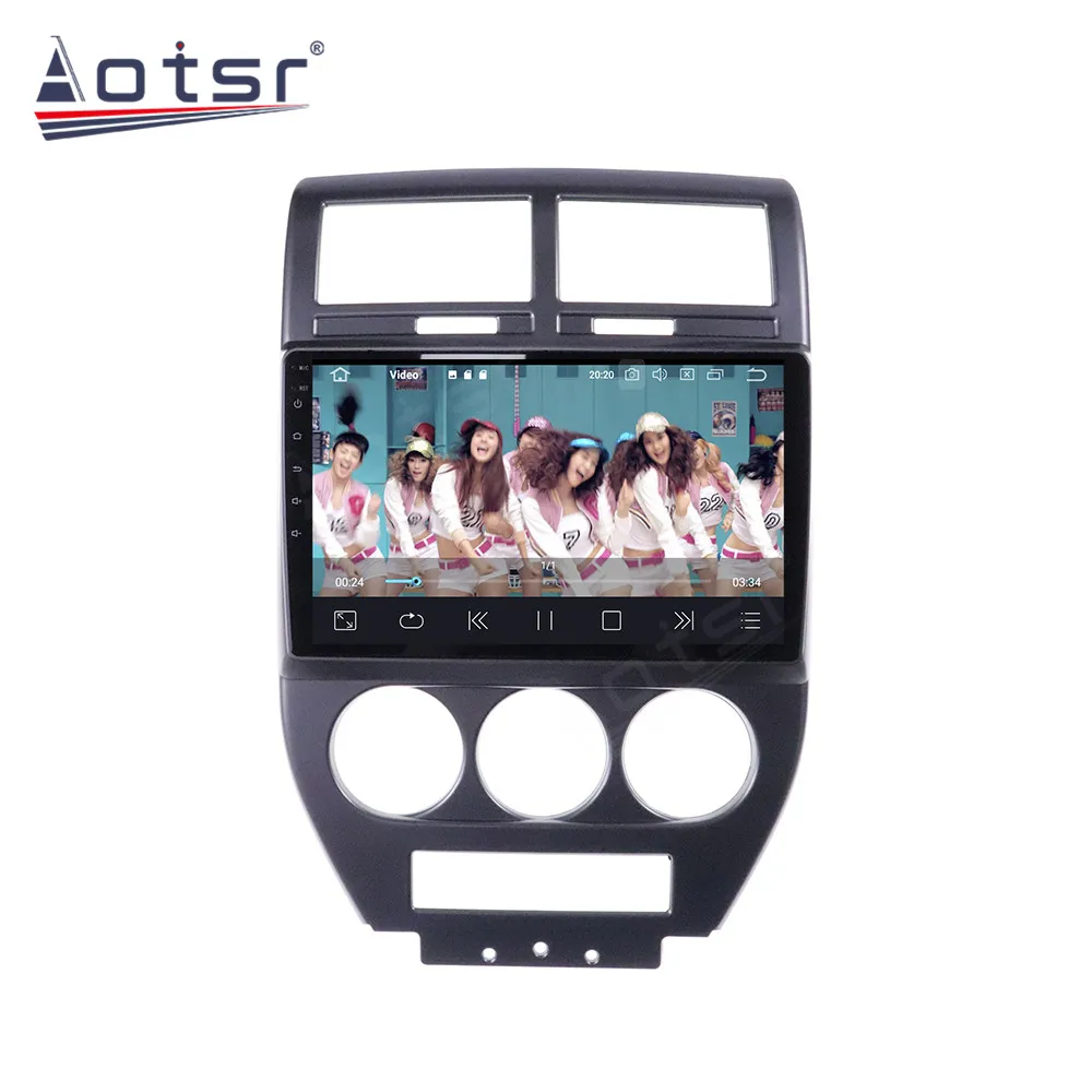 

For Jeep Compass MK 2006 - 2010 Android Radio Multimedia 128GB Carplay Car GPS Navigation HD Head Unit Recorder DVD Video Player