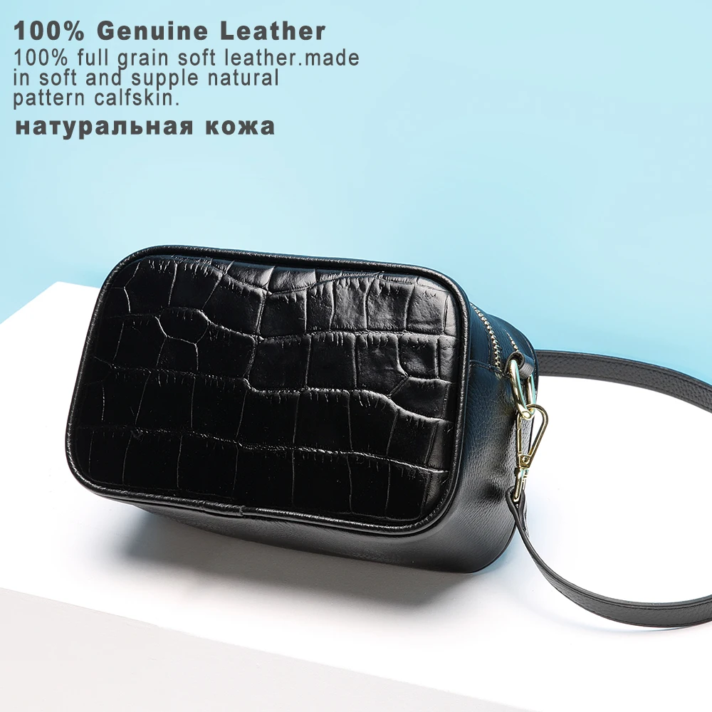 Кожаные дамские сумочки через плечо XDBOLO модный простой дорожный мессенджер на