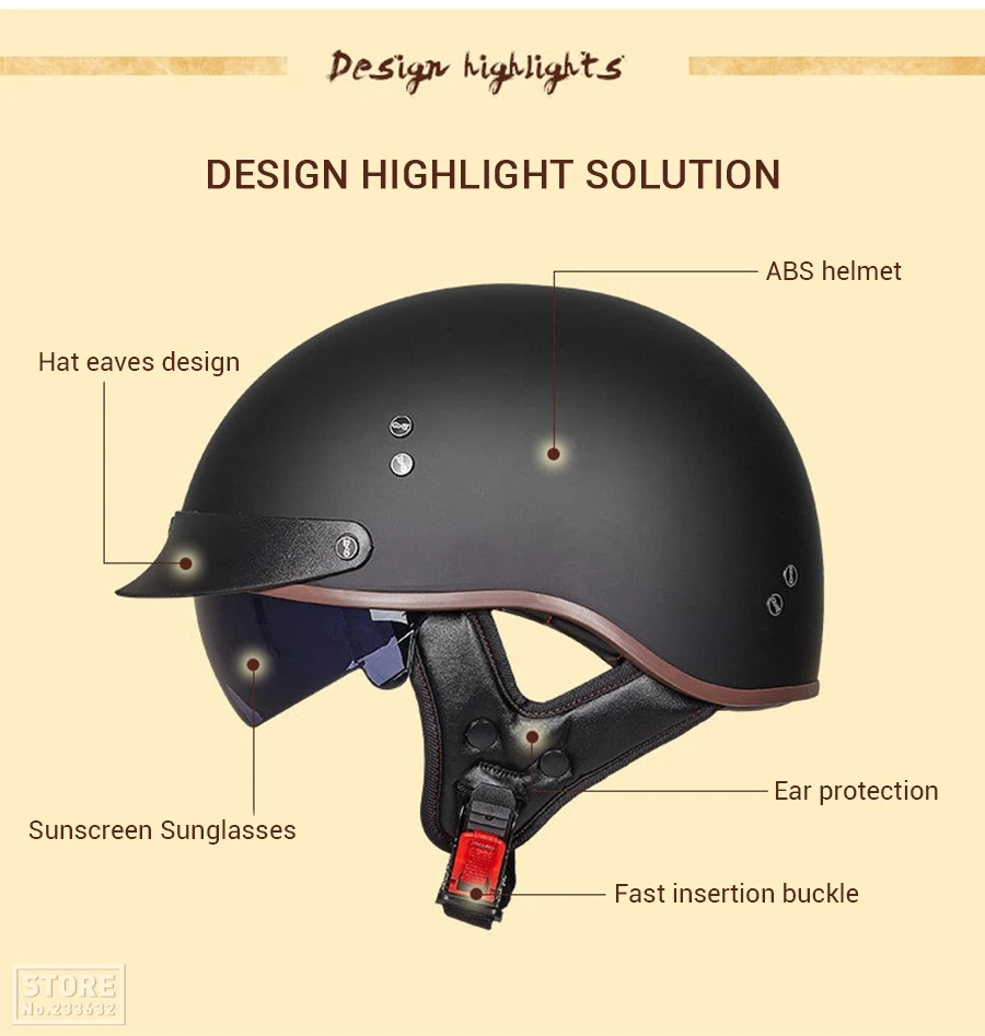 GXT мотоциклетный шлем Ретро Винтаж Casco Мото шлем с открытым лицом скутер мотоциклетный гоночный шлем для верховой езды с точечной сертификацией