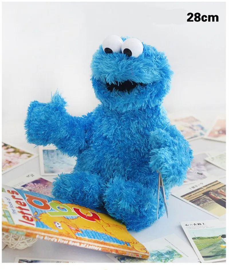 Мультяшный аниме Улица Сезам Elmo печенье Grover Zoe Ernie большая птица Рождественский