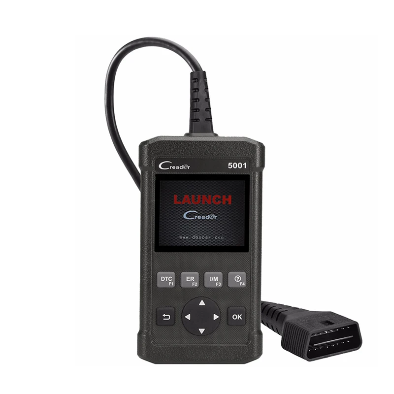 Диагностический инструмент Launch CReader 5001 CR5001 считыватель кодов полный OBDII/EOBD