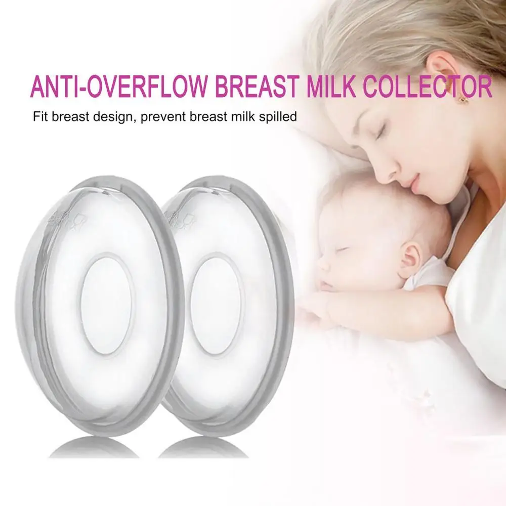 Silica Gel Galactorrhea Collection Cover Breast Milk Collector Soft Postpartum Massage Nipple Suction Container Cushion | Мать и ребенок