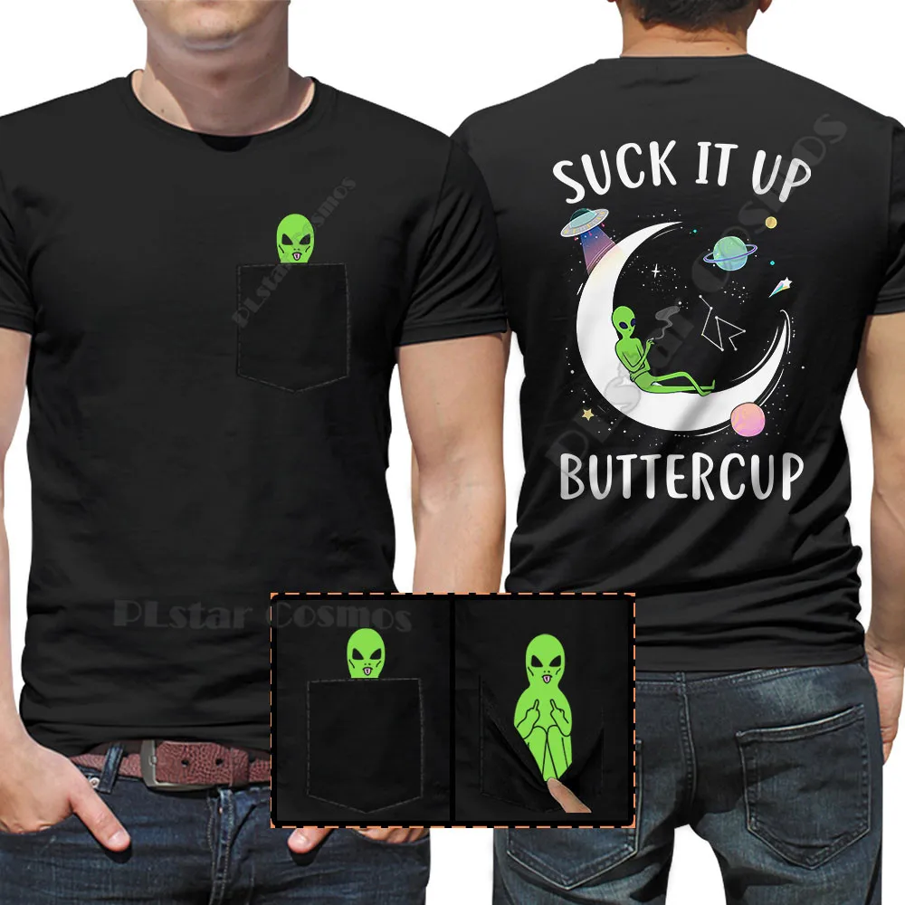 Sloth I Hate People Camping Pocket T-Shirt Cotton T shirts Women for Men Hip hop tops Funny t-shirts