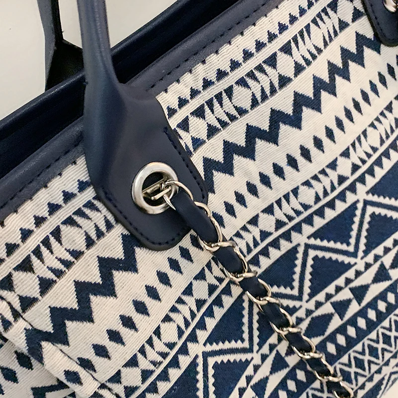 

2020 New Women Vintage Canvas Big Tote Bag High Quality Large Handbag Retro Messenger Bag Ladies Shopping Shoulder Bag