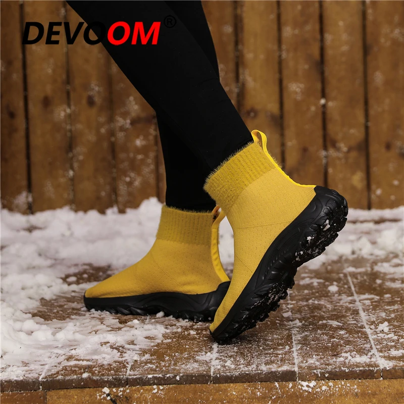 Женские кроссовки с высоким верхом зимние дышащие для бега и занятий спортом 2020 |