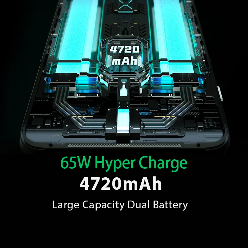 Promo Code OTPUSK Глобальная версия черного цвета с изображением акулы 3 5G Snapdragon 865 8 ГБ 128 игры телефон Octa Core 64MP