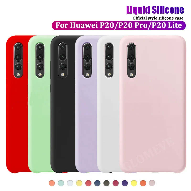 Силиконовый чехол для Huawei P20 P40 Pro Mate 10 30 P Smart Honor 8X 20 V10|Бамперы| |