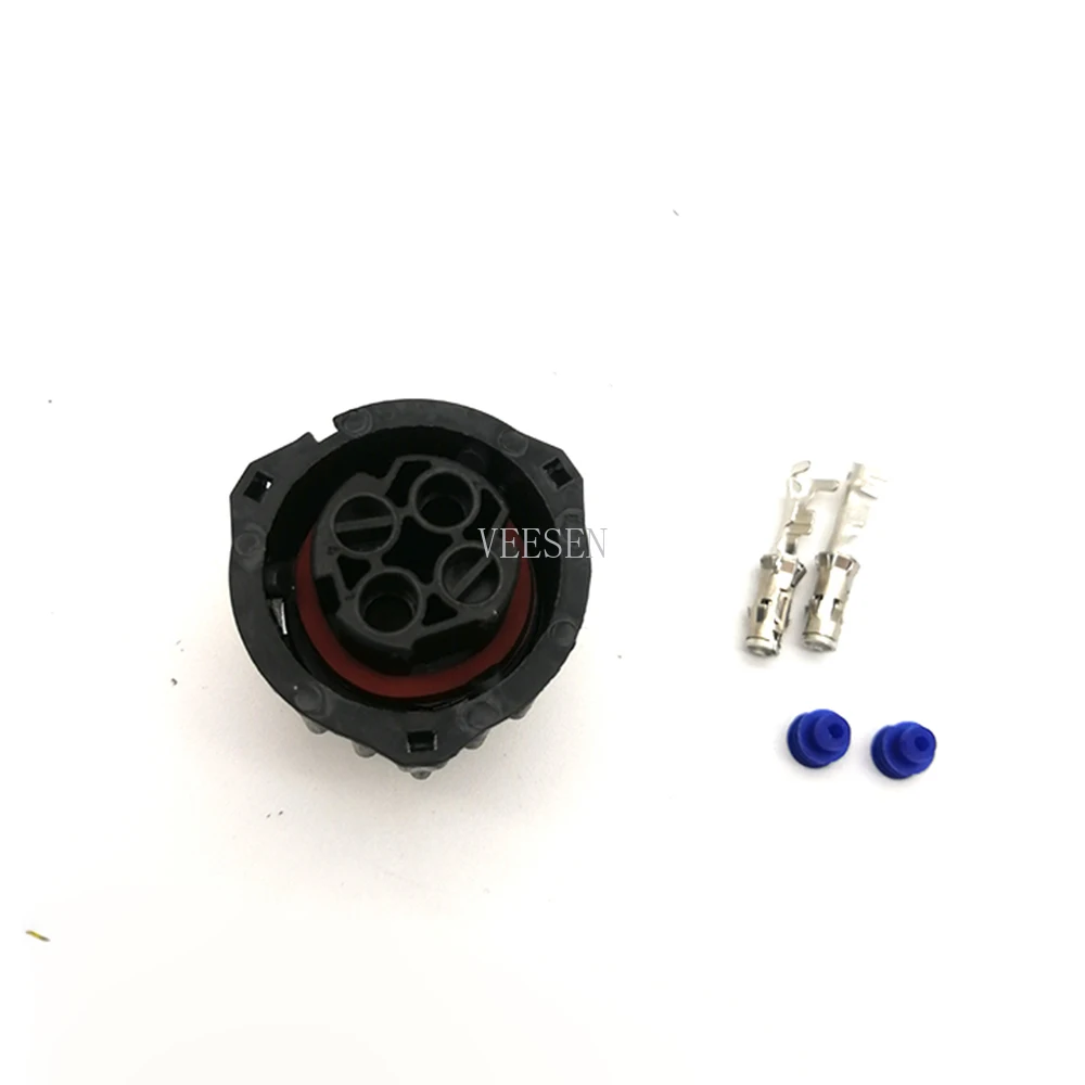 5 комплектов 2 Pin AMP Автомобильный женский водонепроницаемый разъем провод