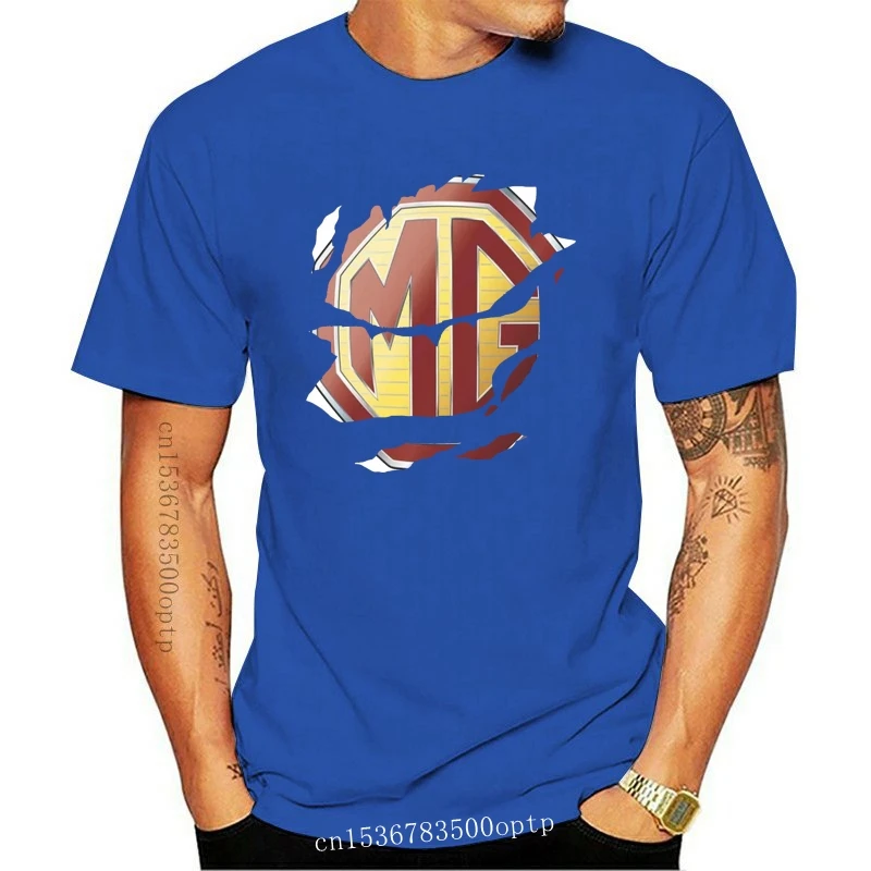 New Morris Garages MG LOGO Fashion Sport Short-Sleeved Cotton MenT-Shirt