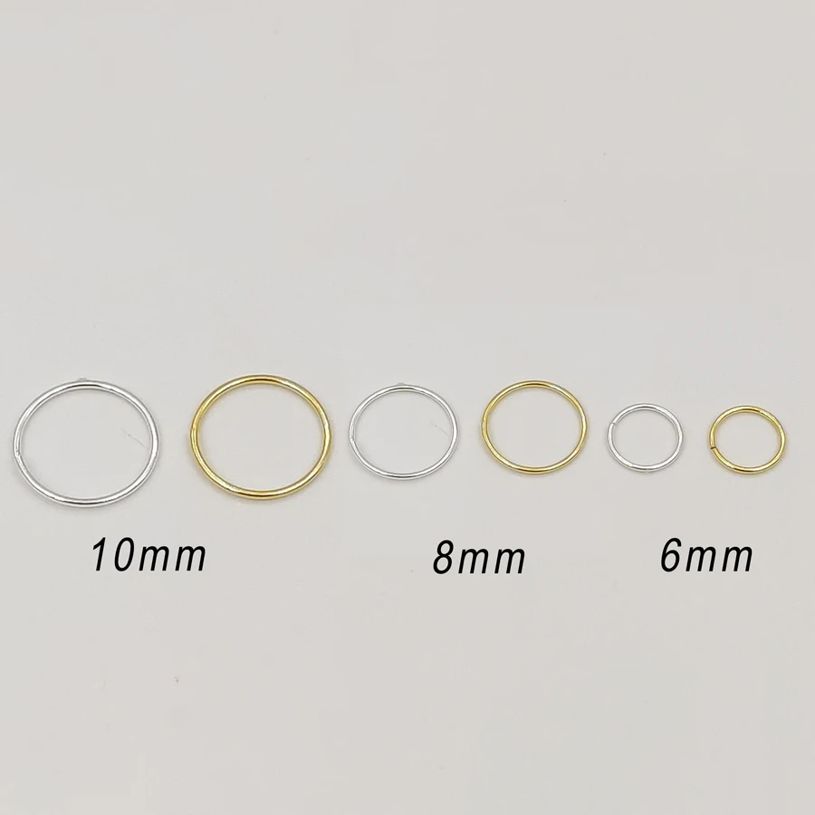 925 sterling silver plain Nose Ring Classic Nostril septum Lip Ear Cartilage Daith helix Body Piercing Jewelry 22G 20pcs/lot | Украшения и