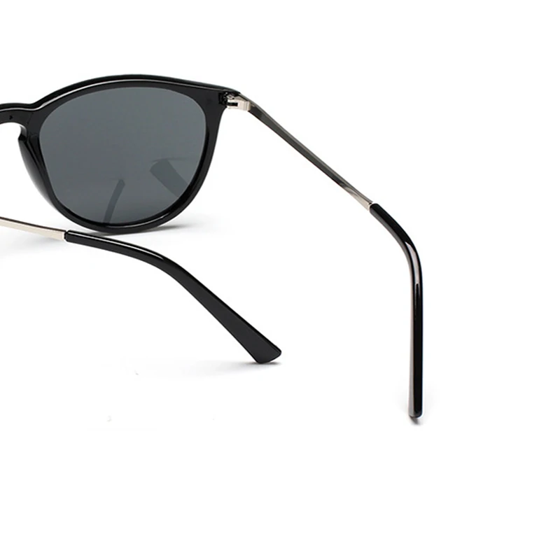 Винтажные Солнцезащитные очки кошачий глаз защита от лучей зеркальные