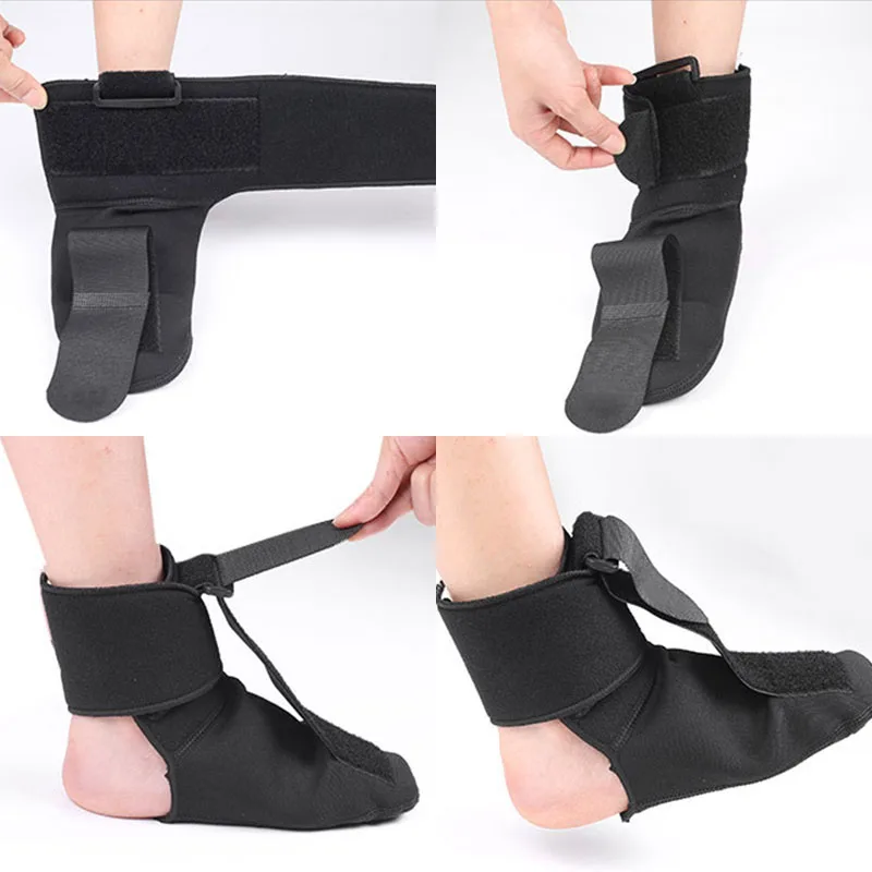 

Adjustable Plantar Fasciitis Night Foot Splint Drop Orthotic Brace Elastic Dorsal Splint Foot Support Rehabilitation Protective