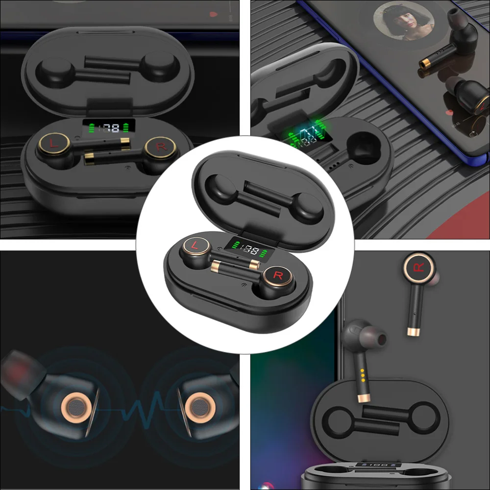 1 шт. умные наушники вкладыши беспроводные для людей друзей Спорт на открытом