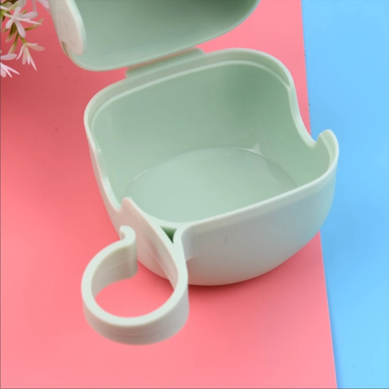 

Portable Pacifier Box Soother Container Plastic Holder Travel Dust Cover Teether Storage Case