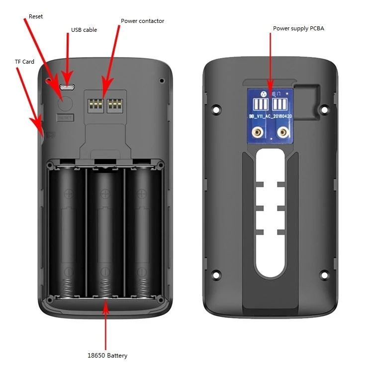 

WiFi visual doorbell smart visual intercom video WiFi remote doorbell wireless smart doorbell