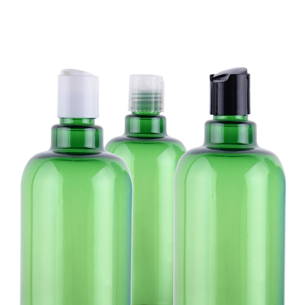10 шт. пустая бутылка для шампуня диск верхнего Кепки Пластик большой агород ПЭТ геля и лосьона душа бутылки