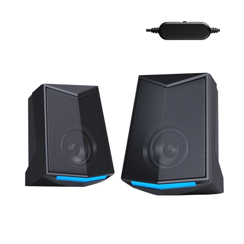 V-115 настольный компьютер динамик o 2 0 Звуковой Канал Стерео звук 3 Вт Выходная