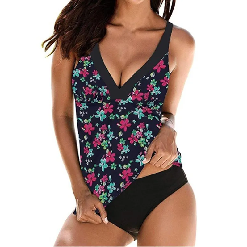 Бикини 2020 сексуальный танкини купальный костюм размера плюс одежда для плавания