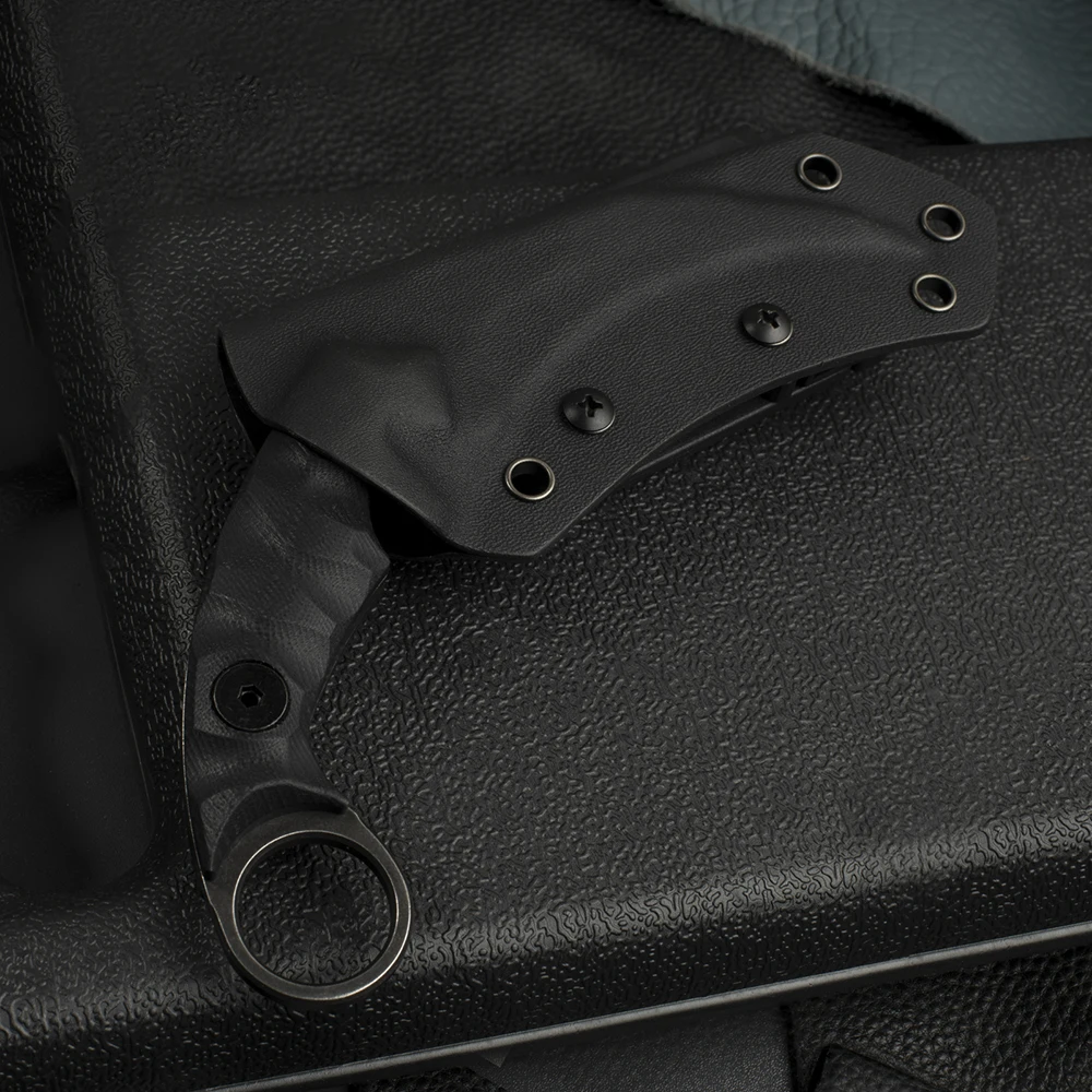 Отправка Ножи-керамбит с фиксированным лезвием и рукояткой K-образной формы G10