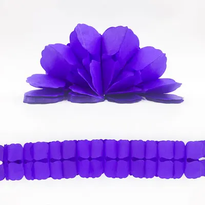 Dark Purple Nicro 3,6 м гирлянды бумажные гирлянды в форме клевера занавески на день рождения свадебные вечерние украшения для дома овсянка бумажная Свадебная гирлянда# ot89 - Цвет: Dark Purple