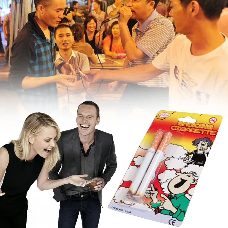 Новая шутка розыгрыш волшебная Новинка для курения сигарет забавные розыгрыши