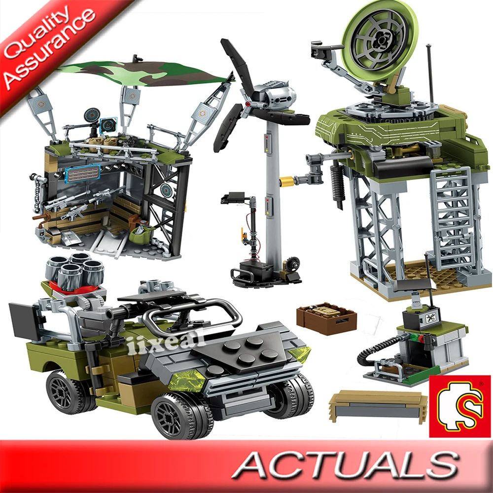 Городская полиция SWAT WW2 конструктор команды спецопераций военные армейские