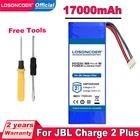 Аккумулятор GSP1029102 GSP1029102R, 17000 мАч, для JBL Charge 2 Plus 2 Plus,Charge 2 +,charge 3, версия 2015, батареи P763098