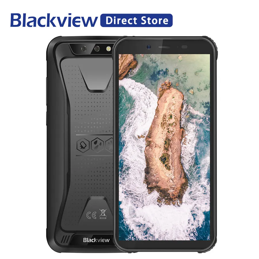 Смартфон Blackview BV5500 2+16 Гб экран 5.5&quot водонепроницаемый Android 8.1 две SIM карты