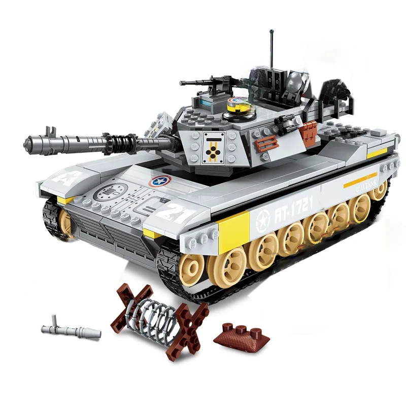 

482 шт., Детский конструктор «Военная битва»