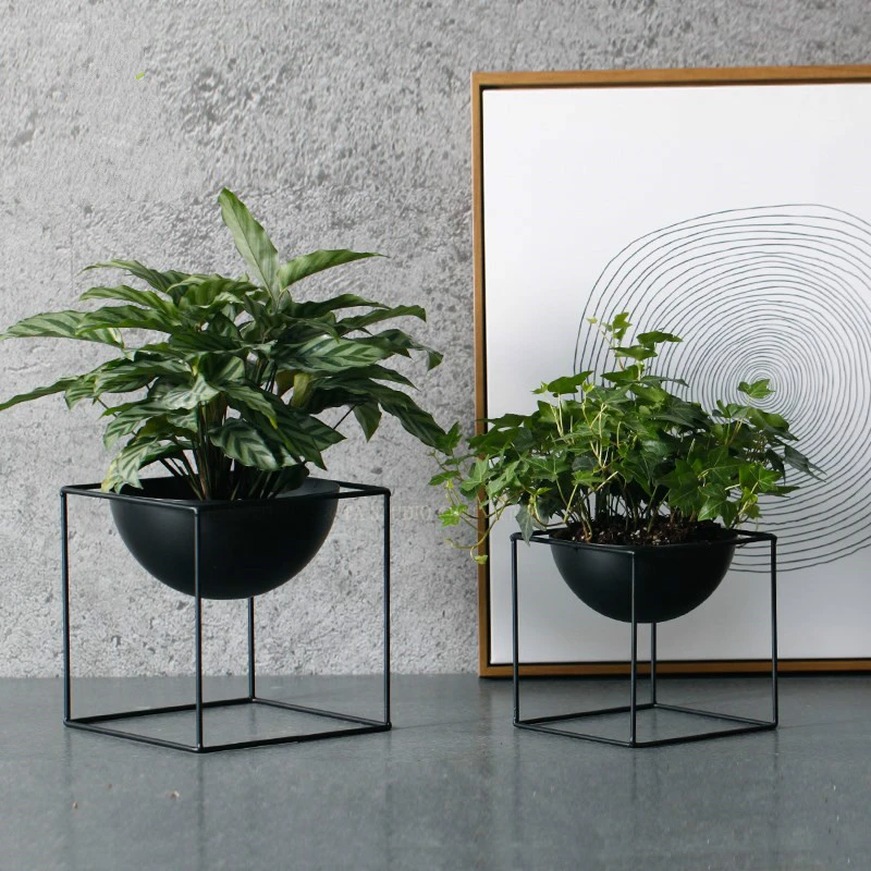 Подставка для цветов напольный балкон гостиной круглый горшок растений полка