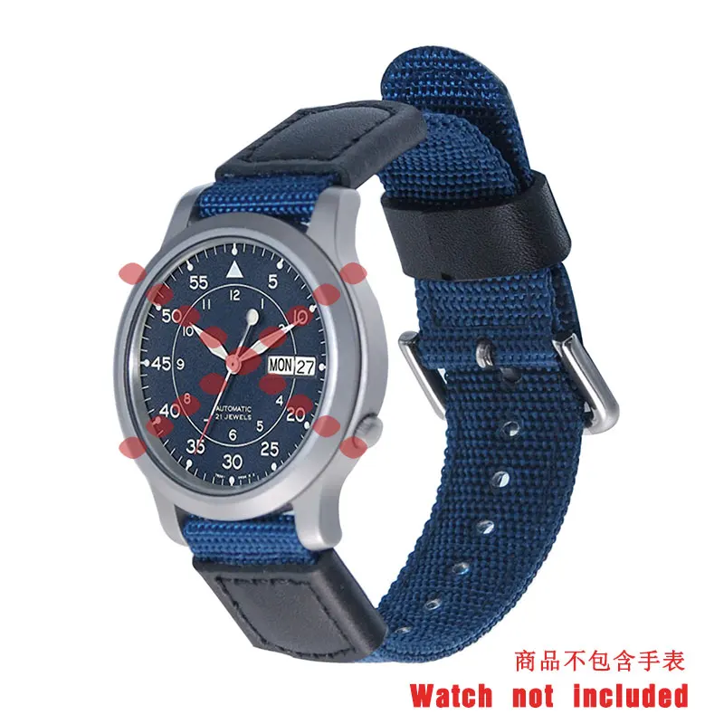 Нейлоновый ремешок для часов 18 мм 20 22 нейлоновый Huawei GT Samsung Galaxy | Наручные часы