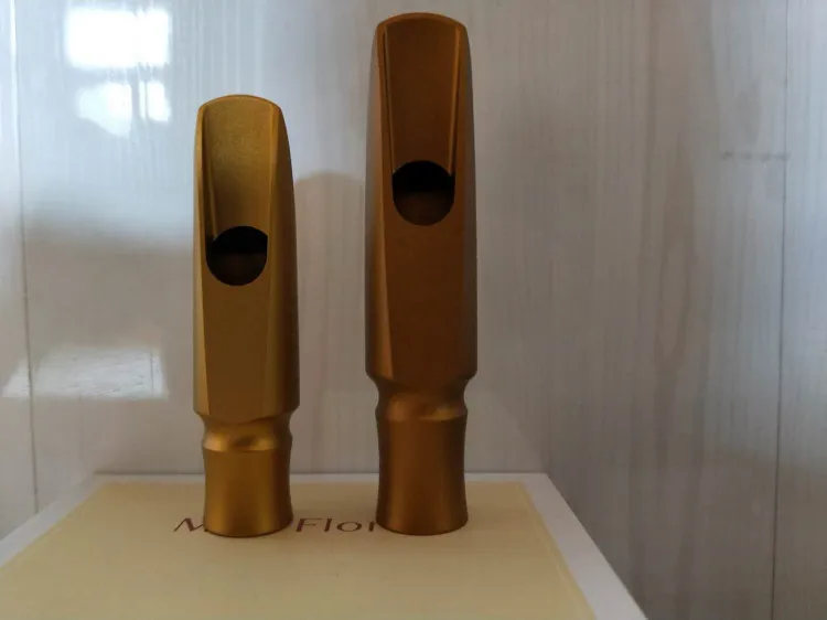 Льняной Золотой мундштук из алюминиевого сплава SGS альт тенор саксофон