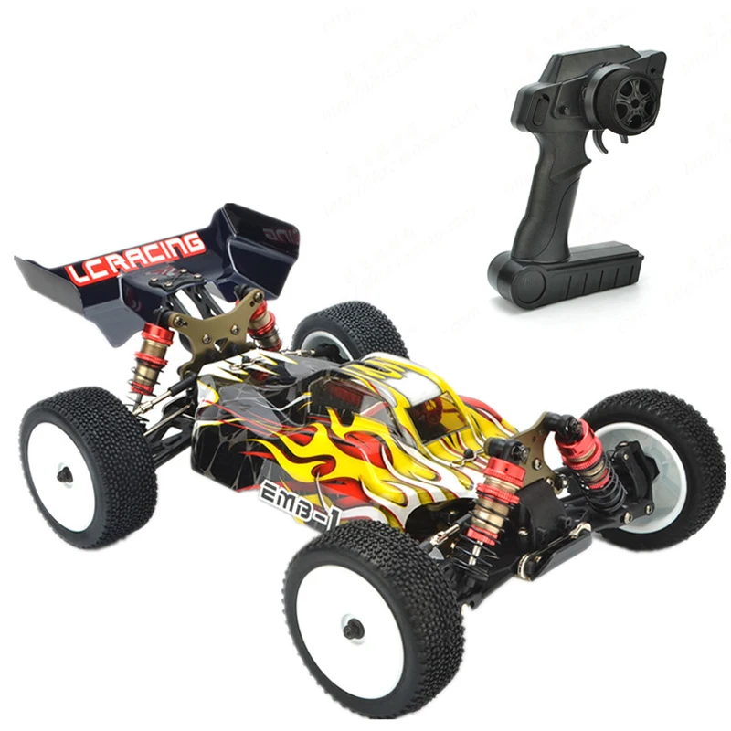 

LC Racing EMB-1H 1:14 50+KM/H 2.4G 4WD Brushless Remote Control Racing Drifting Off Road Vehicle Model Toy RTR Version