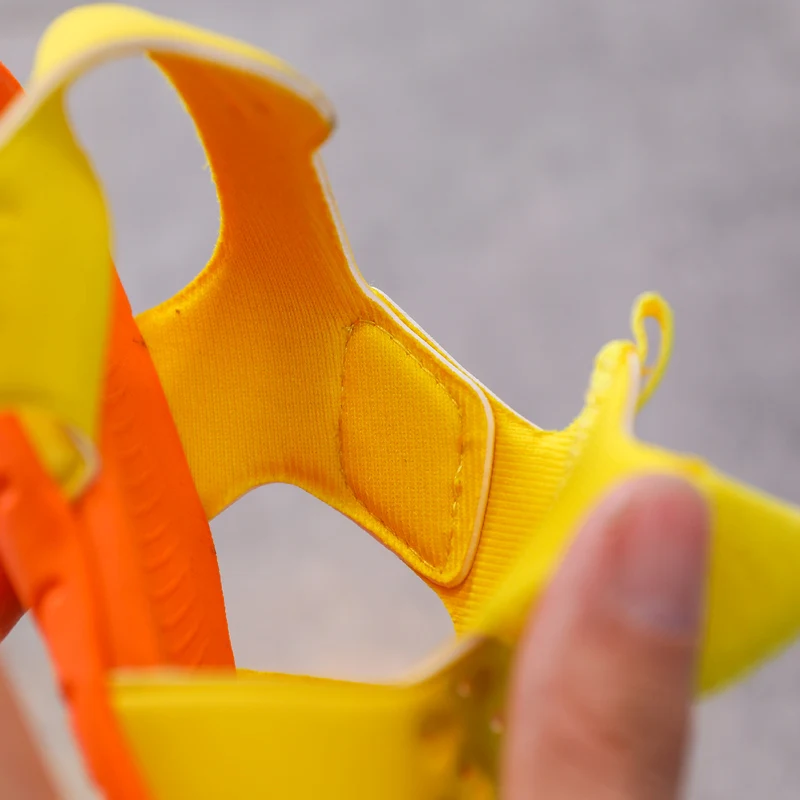 Летние сандалии для маленьких девочек и мальчиков детские пляжные с мягкой