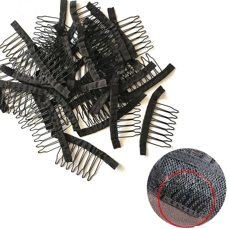 Парик из нержавеющей стали гребни для париков колпачки поставка с фабрики зажимы