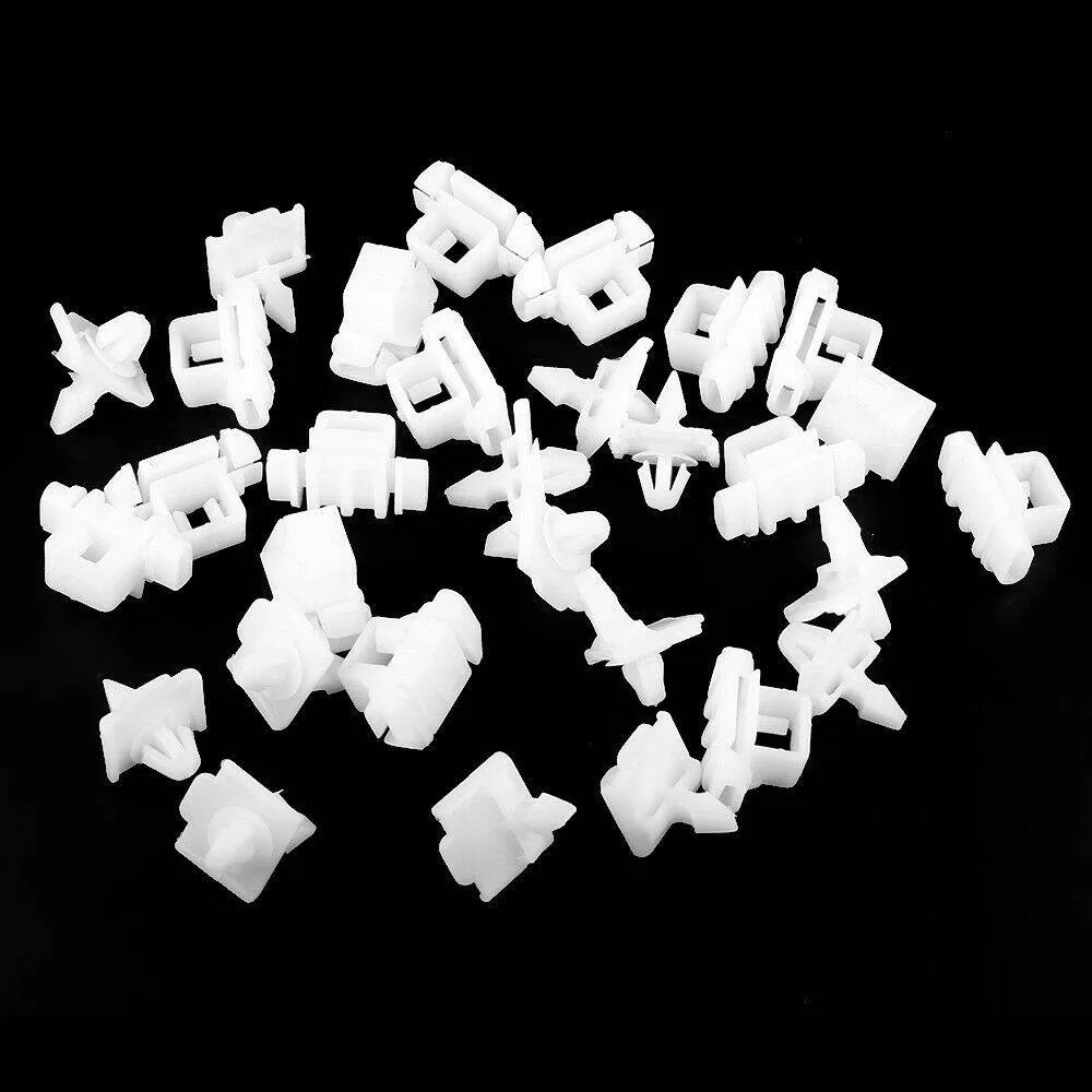 

Parts Brackets Fixing Clip Planking White For Mercedes Sacco 190 W201 W124