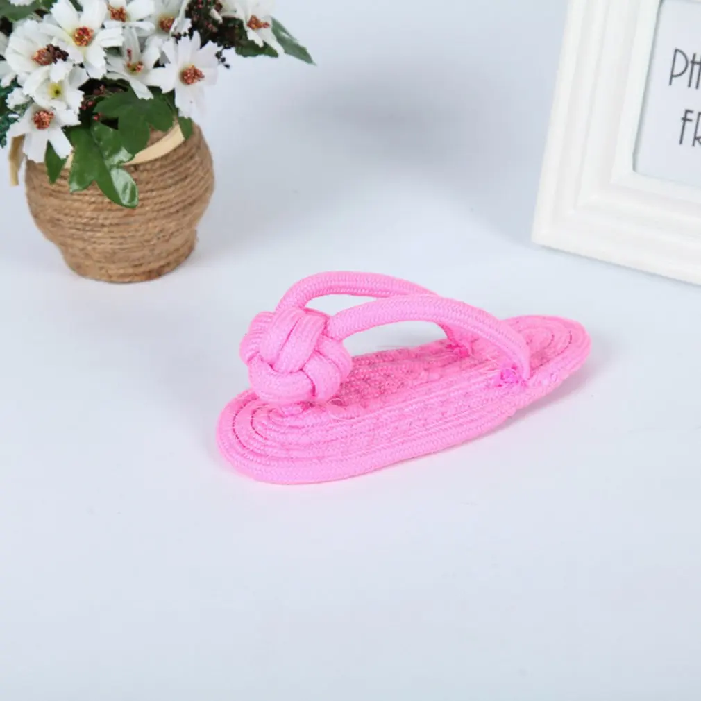 Плотные и устойчивые к укусам водостойкие не легко выцветают игрушечные тапочки