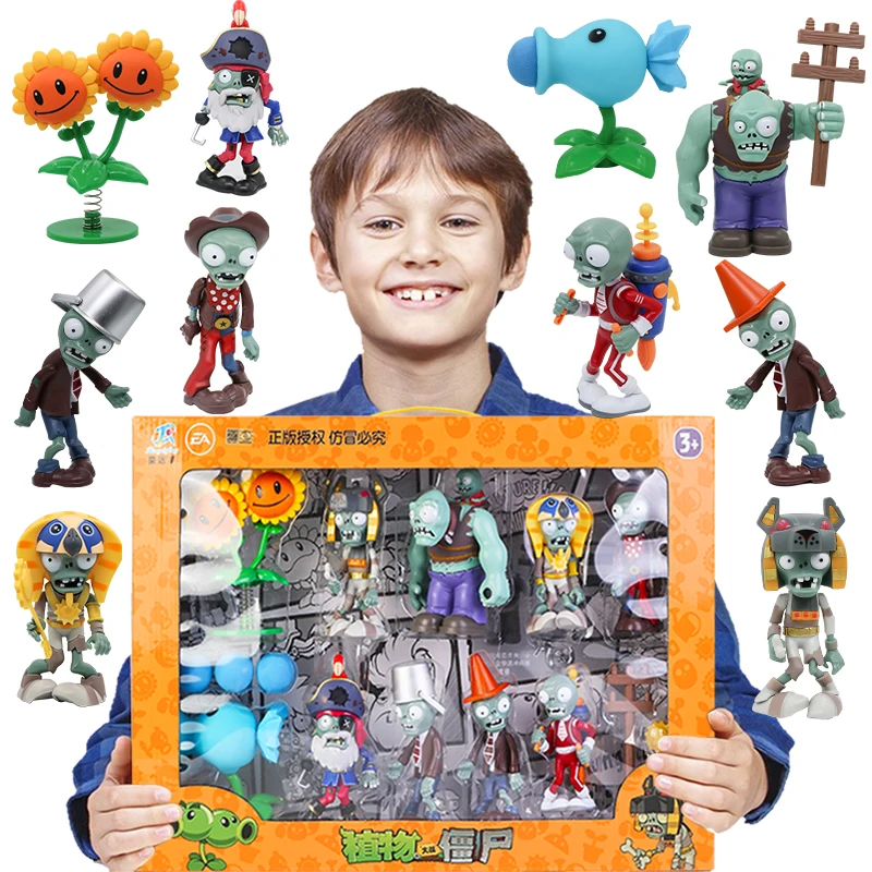 Фигурки аниме Растения против Зомби Аниме Кукла горохострела препятствия